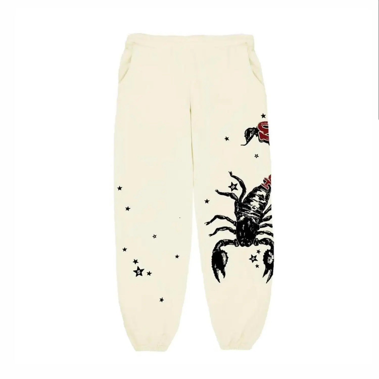 Sp5der Scientist Scorpion Sweatpant Cream