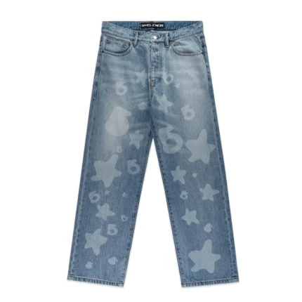 Sp5der Beluga Denim Sweatpant