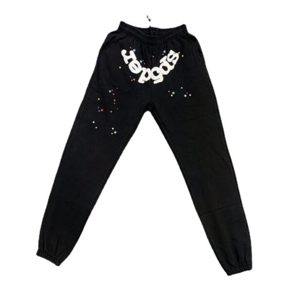 Sp5der Classic Flame Logo Pants for Unisex