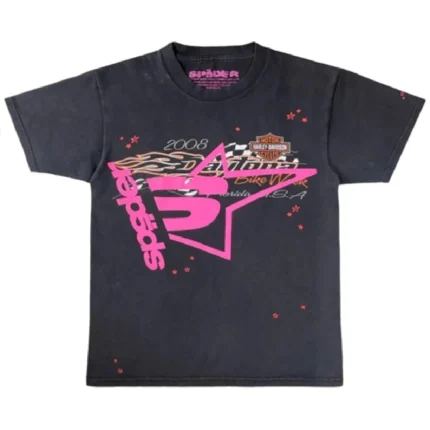 Black Sp5der Worldwide T-Shirt