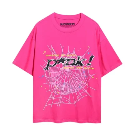 Oversized Reunion Black Sp5der T-Shirt