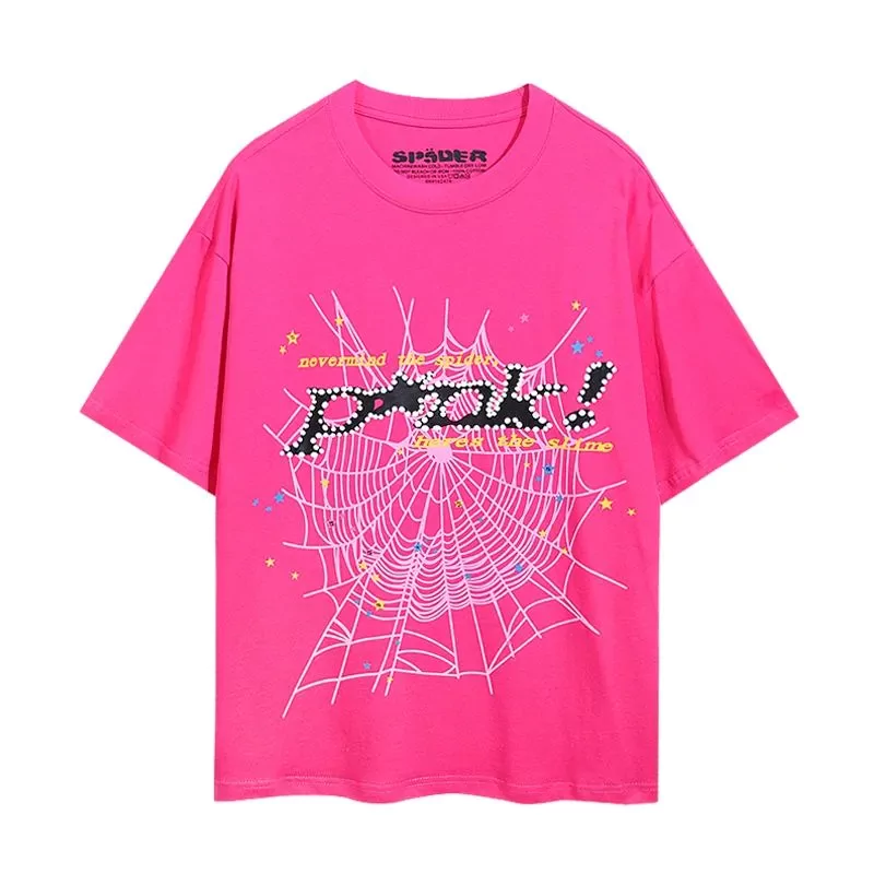 Oversized Reunion Black Sp5der T-Shirt