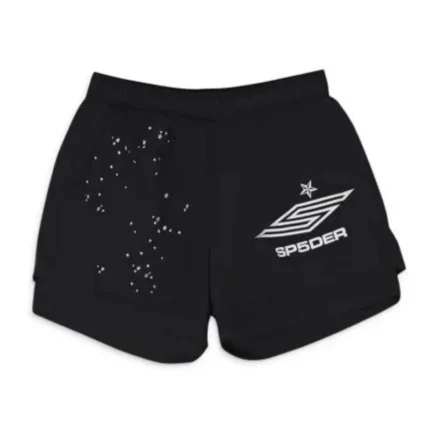 Sp5der Short Grailled Black